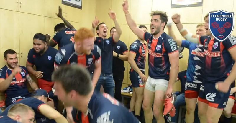 VIDÉO. Les joueurs du FC Grenoble répondent au chambrage de l'USAP en chanson
