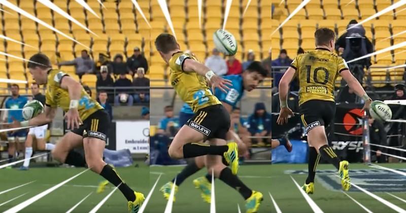 Super Rugby. Beauden Barrett a brillé face aux Blues.