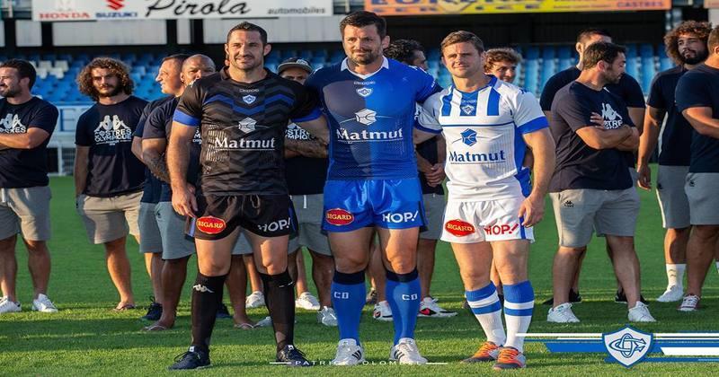 Photos. Top 14 – Le Castres Olympique dévoile ses maillots pour la saison 2018-2019