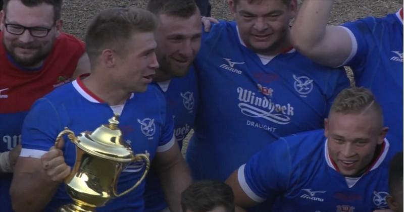 La Namibie, deuxième puissance du continent africain, après les Springboks.