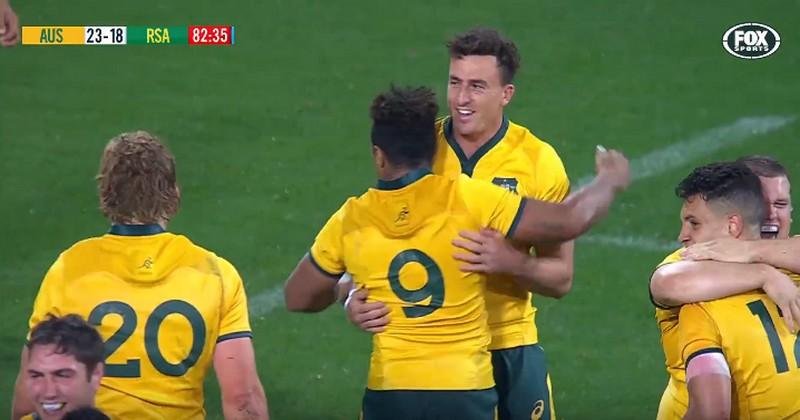 RÉSUMÉ VIDÉO. Rugby Championship. Les Wallabies relancent la machine, les Boks à l'arrêt
