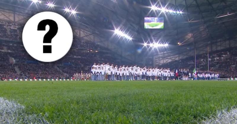 Le XV de France à Marseille.