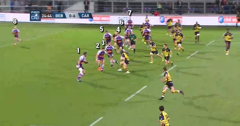 VIDÉO. Pro D2 - Comment Louis Marrou a passé en revue la moitié de l'USBPA