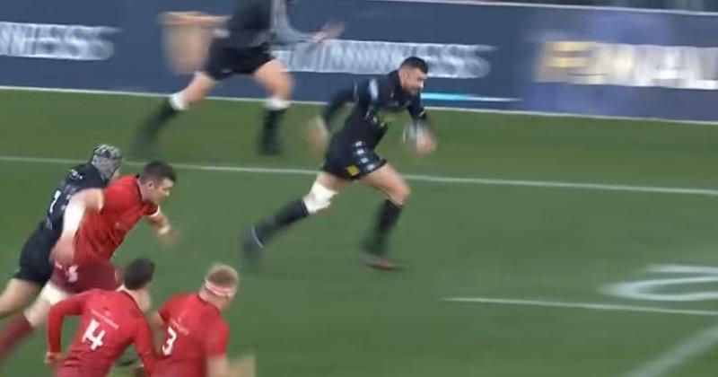 VIDEO. Glasgow donne une leçon de contre-attaque au Munster avec un essai de 90 mètres