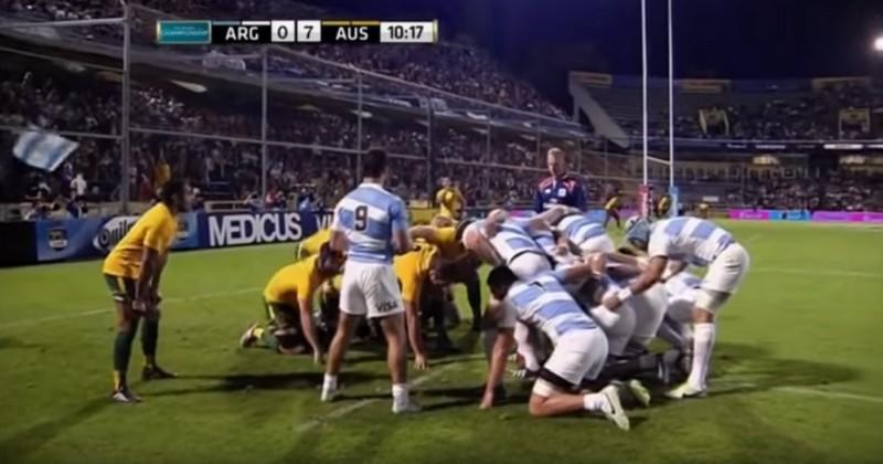 La mêlée de l'Argentine n'est plus aussi solide que par le passé.