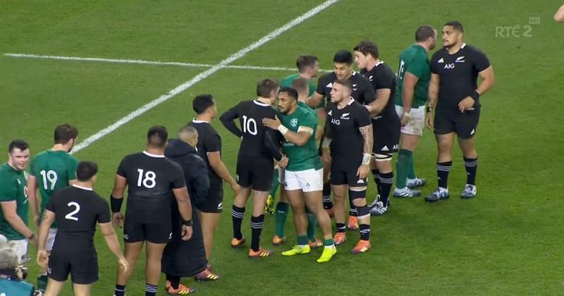 Irlandais et Néo-Zélandais se tirent la bourre.