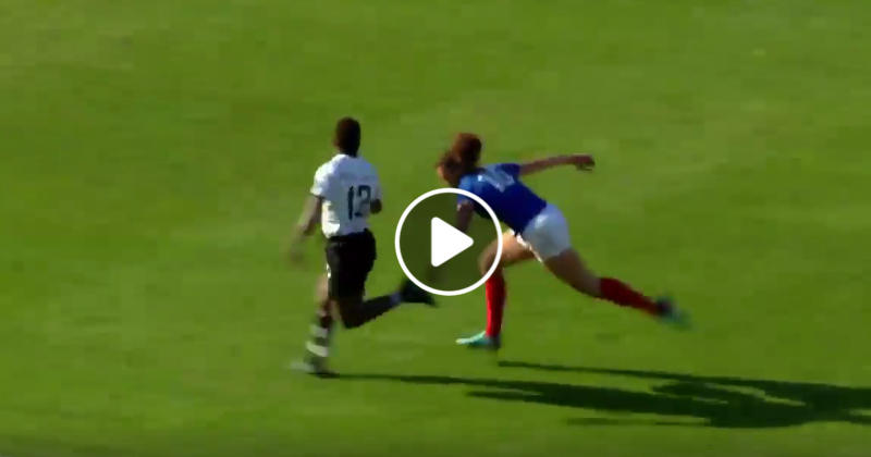 Fantastique sauvetage de Caroline Drouin contre les Fidji [VIDEO]