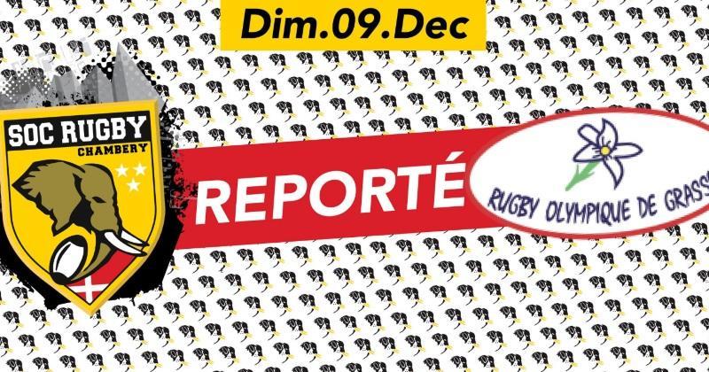 Chambéry n'affrontera pas Grasse. Crédit : Facebook SOC
