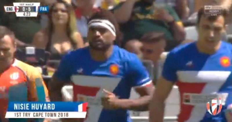 Nisié Huyard a été en vue avec France 7 au Cap.