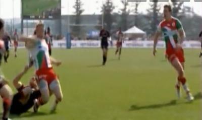 Le sauvetage de Remy Grosso sur Balshaw !