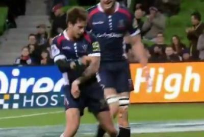 Danny Cipriani inscrit un superbe essai puis se ridiculise ! 