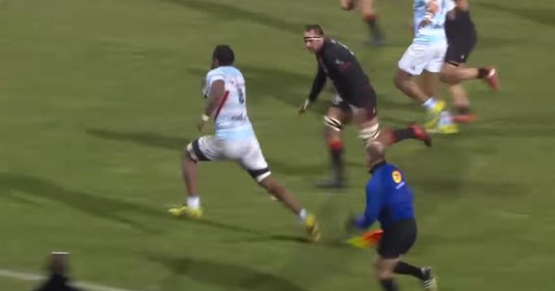 Racing 92 : l'essai de grande classe face au LOU sur un ballon de récupération [Vidéo]