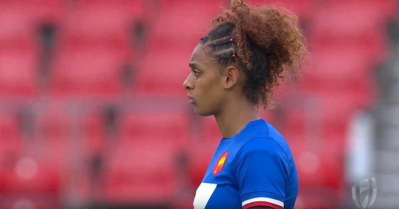 Sydney 7s - Anne-Cécile Ciofani a brillé lors de la première journée avec France 7 féminines.