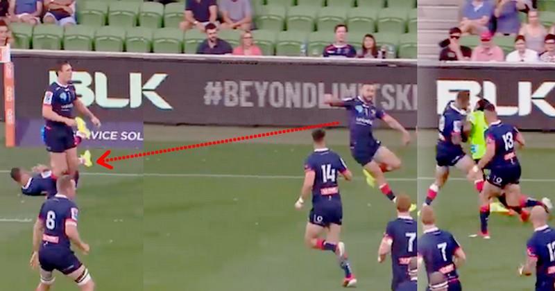 Super Rugby - Naholo a renvoyé Quade Cooper à Toulon avec une solide percussion