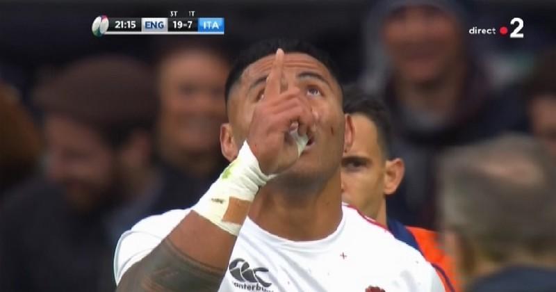 6 Nations - Manu Tuilagi a marqué deux essais pour l'Angleterre face à l'Italie.