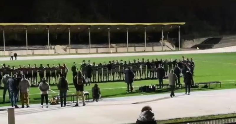 Les jeunes Pucistes ont reçu les joueurs de Manchester le temps d'un match.
