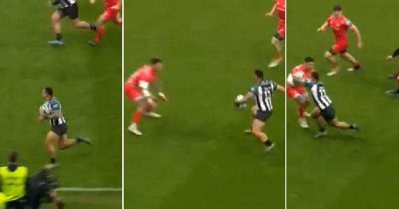 Newcastle : Sinoti Sinoti aspire l'âme de Faf de Klerk avec un crochet électrique [VIDEO]