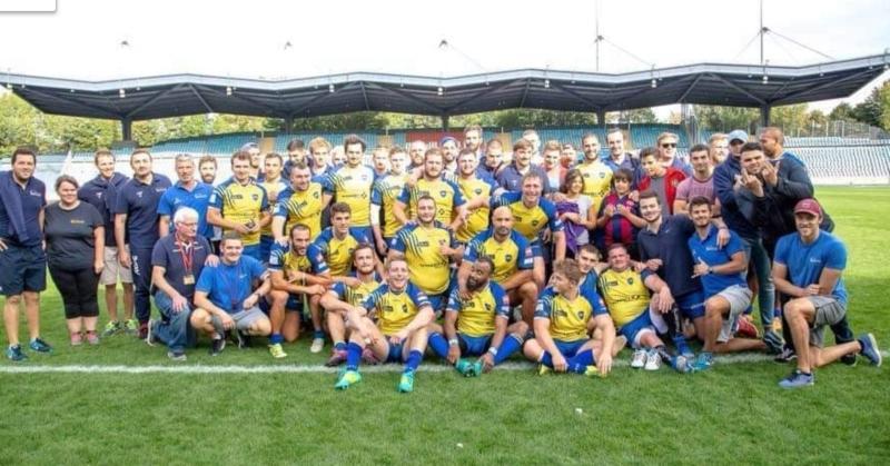 L'Olympique Marcquois ne devrait pas voir la Fédérale 1 la saison prochaine. Crédit photo : Éric Morelle