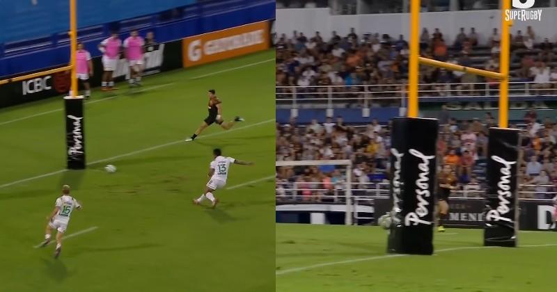 Super Rugby - McKenzie trompe la défense en utilisant le poteau pour l'essai [VIDÉO]