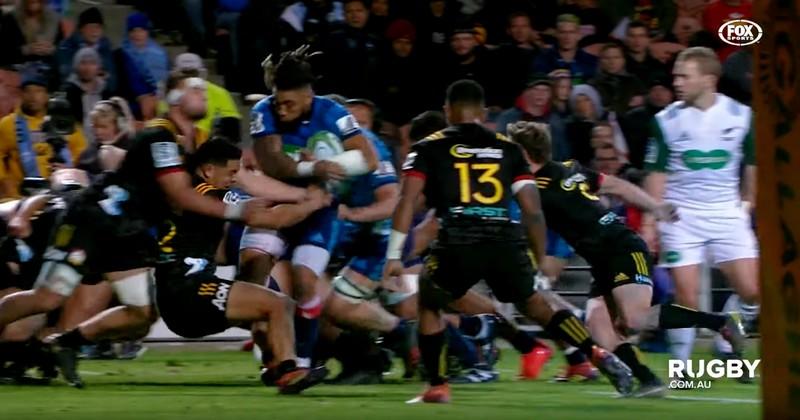 Super Rugby - Lancé comme un frelon, Ma'a Nonu fait exploser la défense des Chiefs [VIDEO]