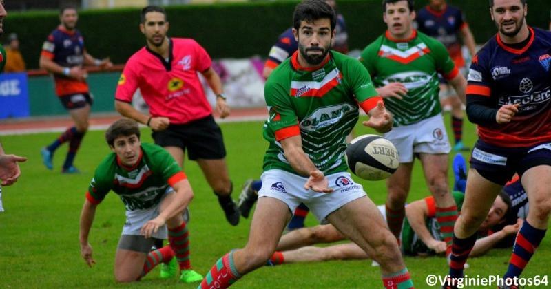 Xabi Iturriria évolue à Saint-Jean-de-Luz depuis six saisons. Crédit photo : Virginie Photos 64