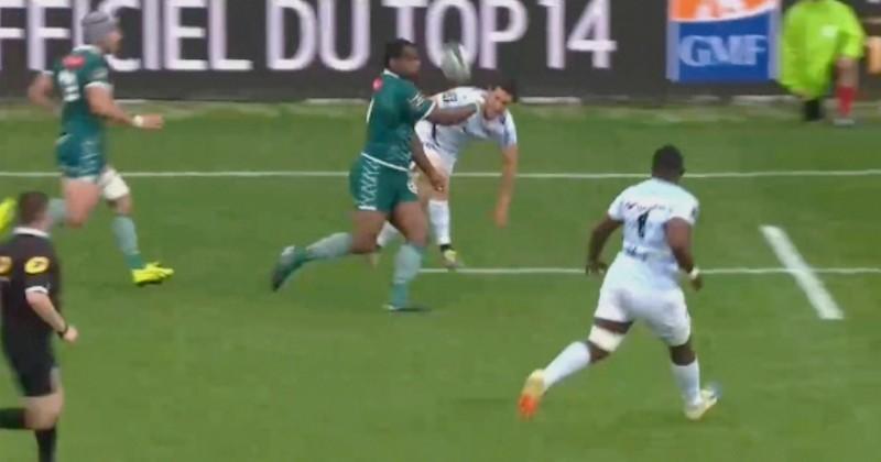 Top 14 - Votu a été à la conclusion d'une sublime action de Pau face au Racing 92.