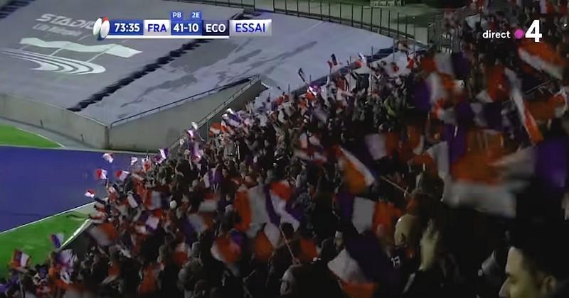 9 000 supporters avaient encouragé le XV de France féminin en février.