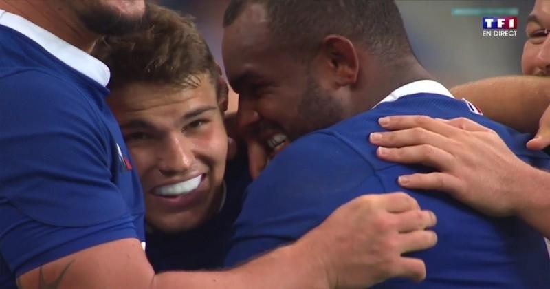 Antoine Dupont et le XV de France ont battu l'Italie.