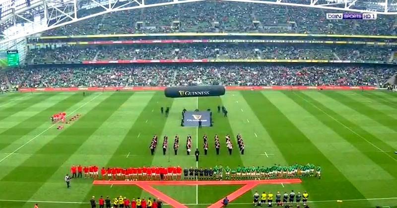 L'Irlande et le Pays de Galles se disputaient la première place du classement mondial.