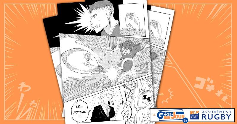 Le geste du jour en Manga : l'incroyable raté de Dan Biggar face aux poteaux !