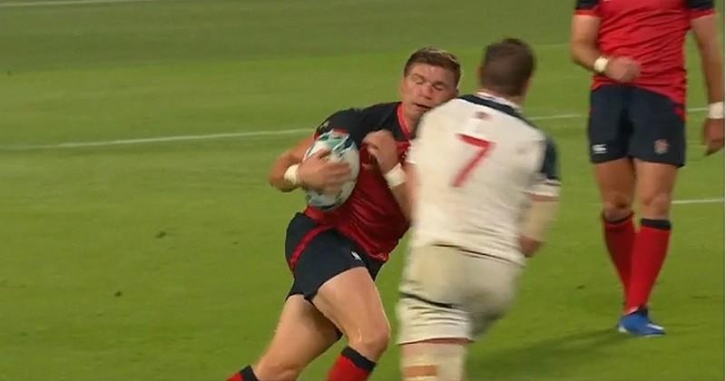 Coupe du monde - John Quill est entré dans l'histoire pour la mauvaise raison face à Owen Farrell.
