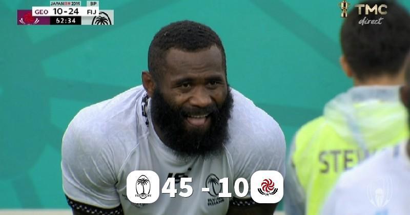 Coupe du monde - Fidji. Radradra homme du match face à la Géorgie.