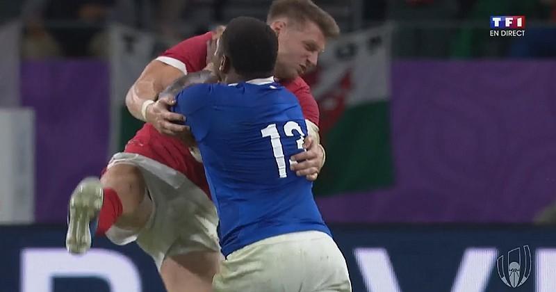 Virimi Vakatawa a été l'un des meilleurs tricolores face au Pays de Galles.