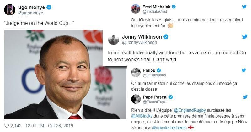 Les Anglais ont impressionné tout le monde avec leur victoire sur les All Blacks.