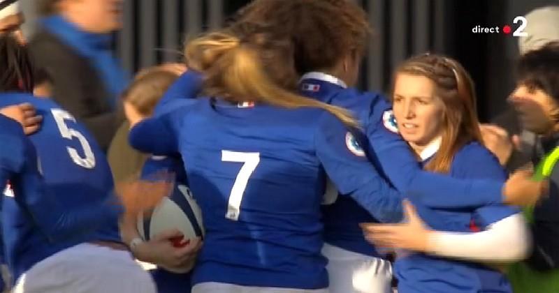 Le XV de France féminin s'est incliné face à l'Angleterre à Clermont.