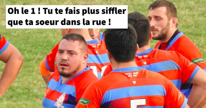 Un match amateur est compliqué à gérer. Avec des insultes, encore plus ç