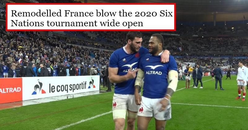 La presse étrangère a-t-elle encensé le XV de France ?