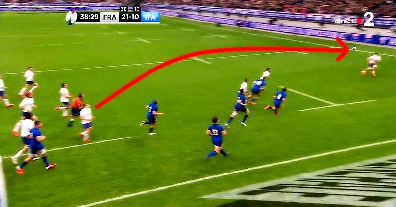 Le XV de France produit du beau jeu dans le Tournoi face à l'Italie.