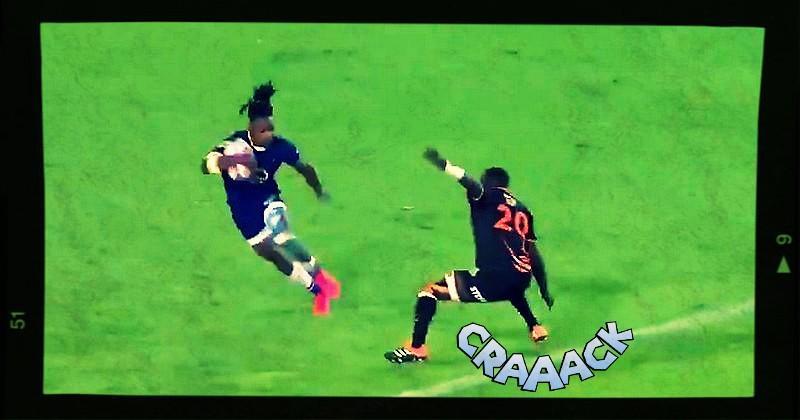 Daniel Kasende est une machine à casser des genoux.