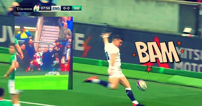 Qui l'a remarqué ? La célébration de George Ford a bien failli tourner au drame [VIDÉO]