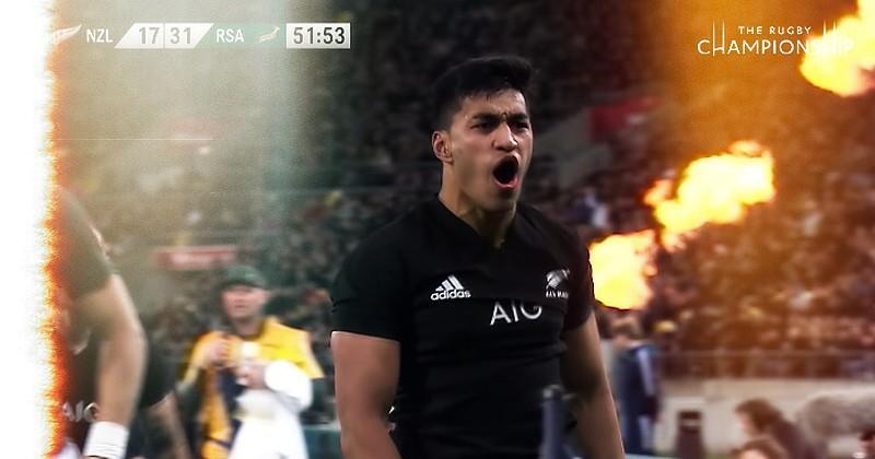Rieko Ioane et les All Blacks dominent le Rugby Championship depuis 2012.
