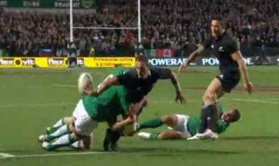 Les 9 essais des All Blacks face à l'Irlande