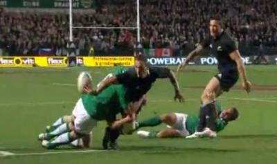 Les 9 essais des All Blacks face à l'Irlande