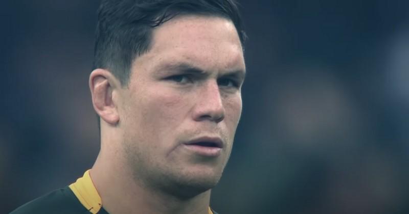 François Louw, champion du monde en 2019 avec l'Afrique du Sud.