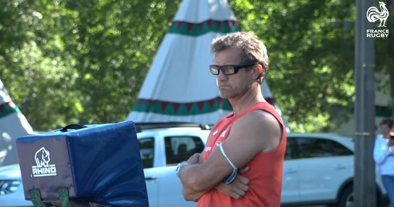 Pour la première fois depuis mars, le staff tricolore a pu entraîner sur le pré [VIDEO]