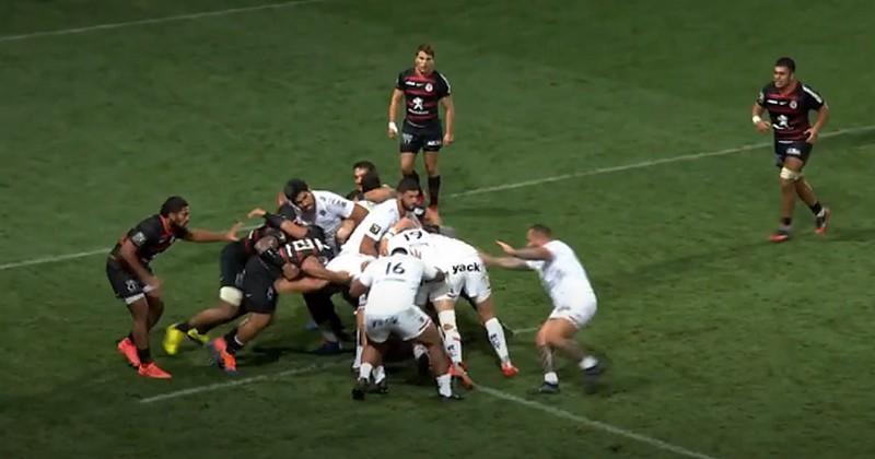 Le ballon porté du RCT n'est jamais entré dans l'en-but de Toulouse.