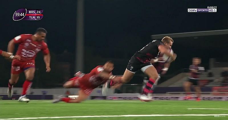 Max Malins a été décisif en finale de la Challenge Cup pour Bristol face à Toulon.