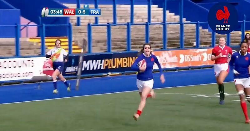 XV de France féminin - Cyrielle Banet fait partie des huit joueuses de Montpellier face à l'Ecosse.