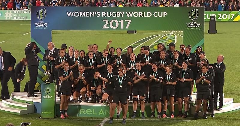 Les Black Ferns titrées en 2017.