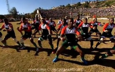 Madagascar défie la Namibie avec son Haka 